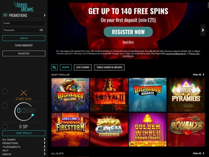 Voodoodreams Casino